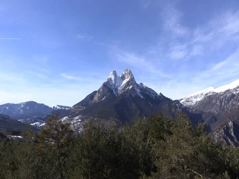 Time Lapse in Pedraforca ( Catalan Pyrenees) 스톡 동영상 72904609