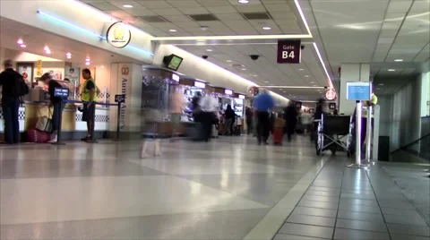 Time Lapse People in motion Stock Footage 41502715