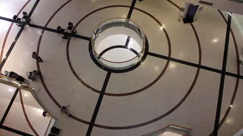 Time lapse of people in museum Video stock 24876552