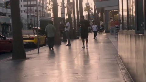 Time Lapse Of People Walking Stock Footage 81006311