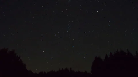 Time lapse Perseid meteor shower - Aug 12th 2016 動画素材 66554811