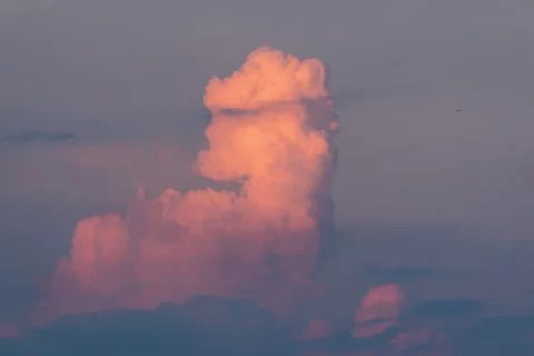 Time-lapse Photography of Burning Clouds Stock-Footage 247678073