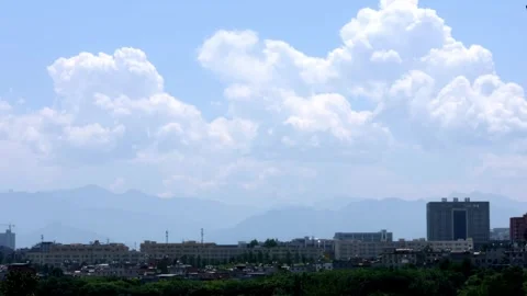 Time-lapse photography of clouds Stock Footage 246635250