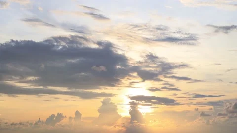 Time lapse Phuket sundown beach amazing view beach Thailand Stock-Footage 152840023