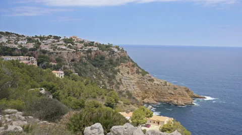 Time-lapse of picturesque seafront 動画素材 61509412