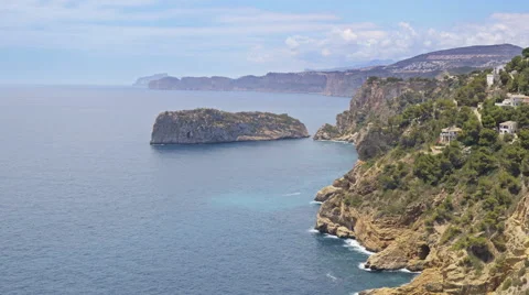 Time-lapse of picturesque seafront Vídeos de archivo 61509707