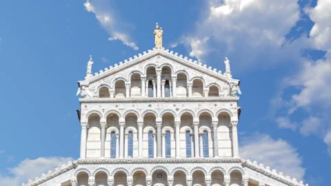 Time lapse of pisa cathedral Stock Footage 144016731