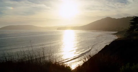 Time-lapse Pismo Beach Sunset 4K 30FPS Stock Footage 138065330