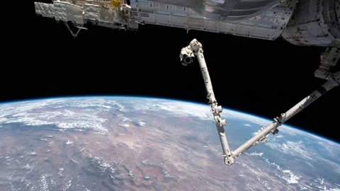 Time lapse of planet Earth from ISS. Earth images courtesy by Nasa. Stock Footage 164591906
