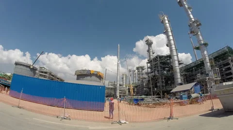 Time lapse Plant Construction 動画素材 46166267