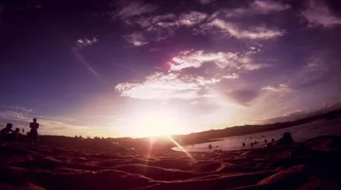 TIME LAPSE POR DO SOL Stock Footage 10840477