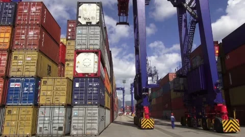 Time Lapse  of port in Rio de Janeiro Stock Footage 50428801