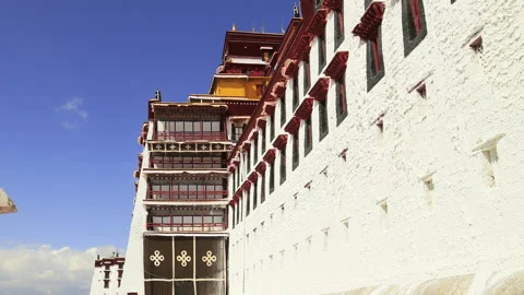 Time lapse of Potala Palace Stock-Footage 167989454
