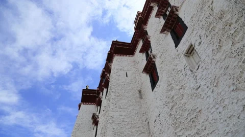 Time lapse of Potala Palace 库存影片 167989598