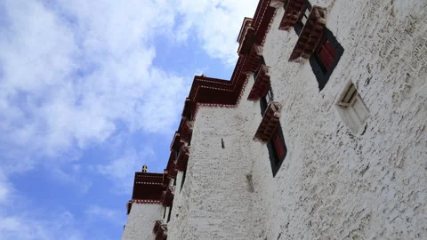Time lapse of Potala Palace 스톡 동영상 167989725