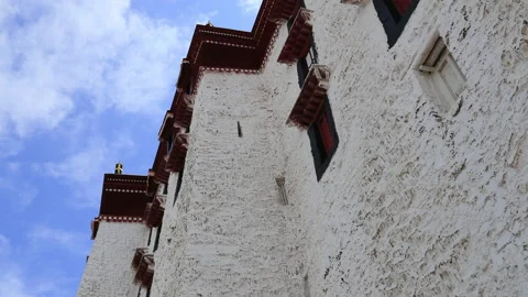 Time lapse of Potala Palace Stock Footage 167989739