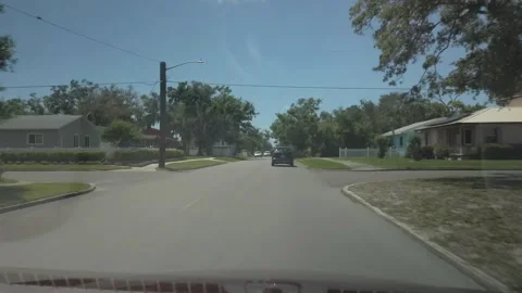 Time Lapse POV Editorial Use Only April 14, 2025. Drive west on 17th Ave N Stock Footage 306901479