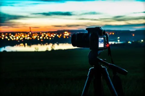 Time-lapse process Stock Photos