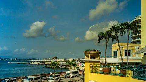 Time lapse of Puerto Rico Stock Footage 93328132