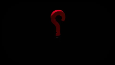 Time lapse question mark Video stock 115524832