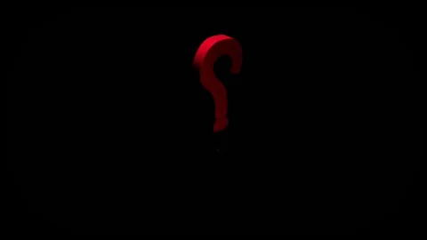 Time lapse question mark Video stock 115524838