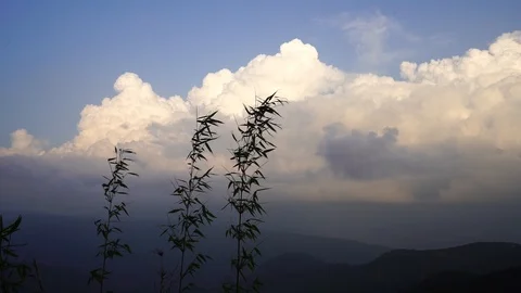 Time Lapse Quick Motion Video - Cloud Stock-Footage 90763755