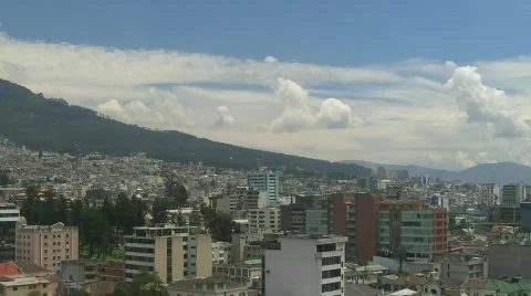 Time lapse Quito Stock Footage 792317