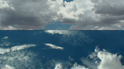 Time Lapse Rain Clouds Stock Footage