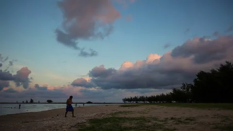 Time lapse Rain clouds Stock Footage 75524740