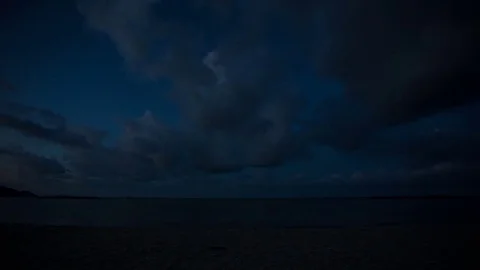 Time lapse Rain clouds Stock Footage 75524800