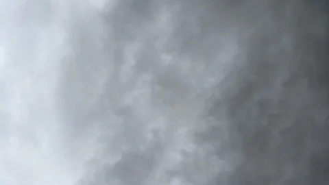 Time-lapse of rain clouds Stock Footage