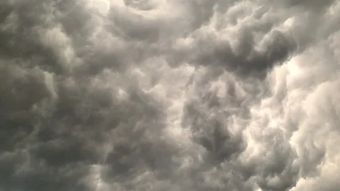 Time-lapse of rain clouds  Stock Footage 150752171