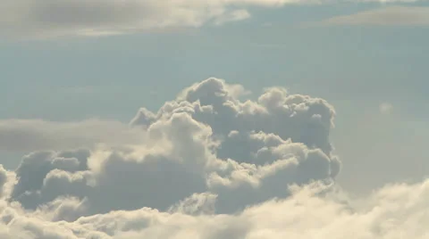 Time lapse Rain clouds moving fast Stock Footage 39860170