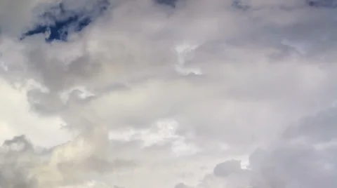 Time lapse of rain front and fast moving huge clouds Stock Footage 38241964