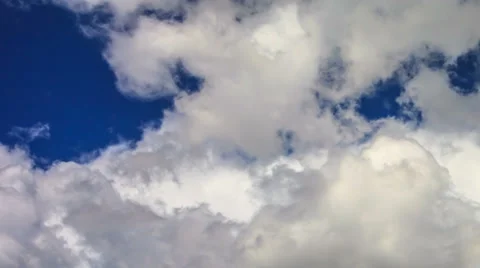 Time lapse of rain front and fast moving huge clouds Stock Footage 38241981