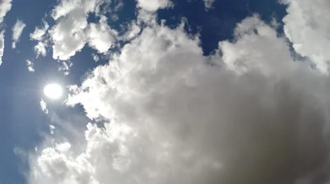 Time lapse of rain storm developing Stock Footage 42059682