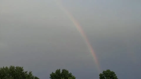 Time Lapse Rainbow 1080 HD Stock Footage 12024178
