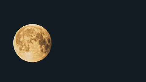 Time Lapse of the real Full Moon Stock Footage 93705955