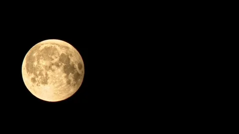 Time Lapse of the real Full Moon Stock Footage 93706125
