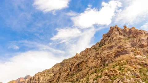Time Lapse at Red Rock Canyon Stock Footage 51107981
