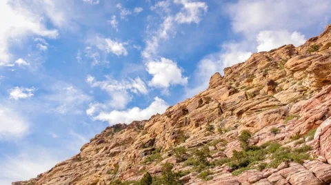 Time Lapse at Red Rock Canyon Stock Footage 51107996