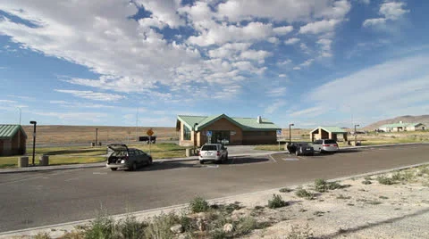 Time Lapse rest stop Stock Footage 26397735