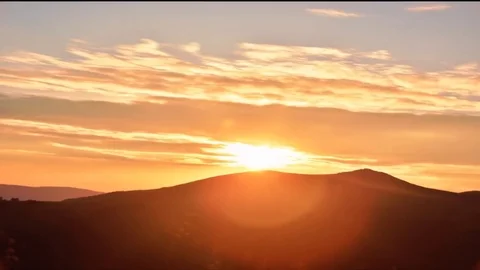 TIME LAPSE on the ridges of the Carpathians 2 x264 Stock Footage 81872542