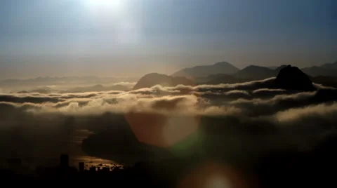 Time lapse  of Rio de Janeiro 's Sugar Loaf Stock Footage 51672025
