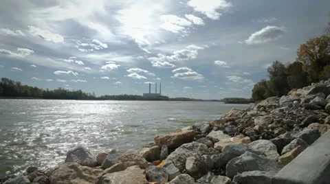 Time Lapse River 2 Stock Footage 12379533