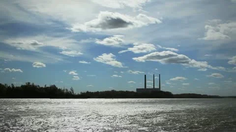 Time Lapse River Stock Footage 12379543