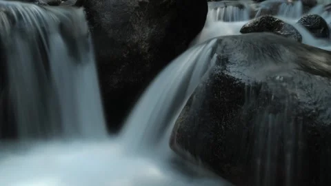 Time lapse of river in Pirin mountain, Bulgaria. Video stock 329559791