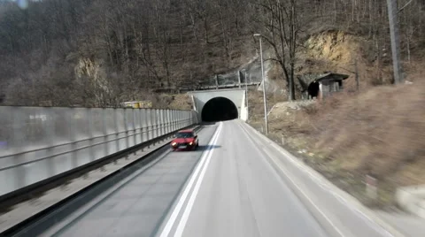 Time lapse of the road Stock Footage 47483438