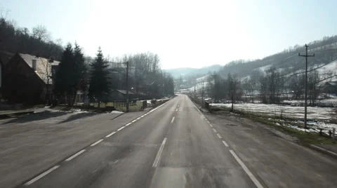Time lapse of the road Stock Footage 47485670