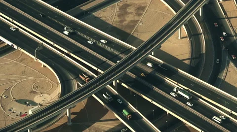Time Lapse of Road Traffic Highway Stock Footage 57193151